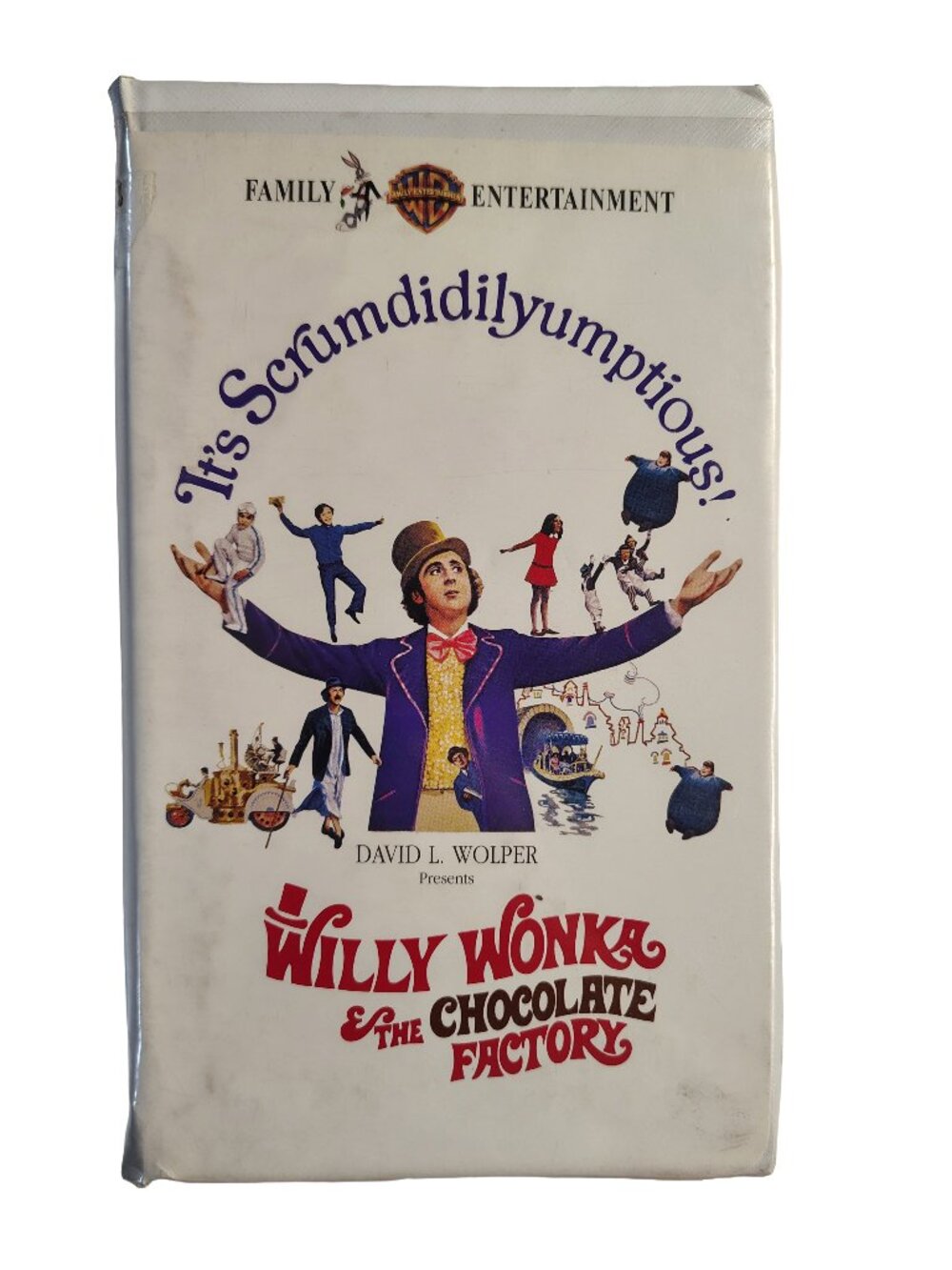 (1971) Willy Wonka & The Chocolate Factory Rated G VHS Cassette Tape